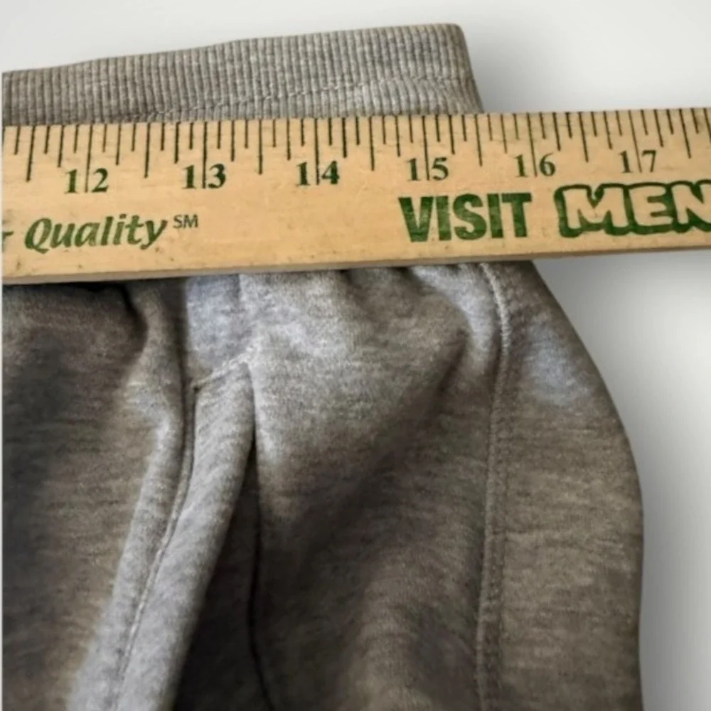 YoungLA Jogger Sweatpants Men Large Grey Athletic Fleece Pockets Gym Fitness